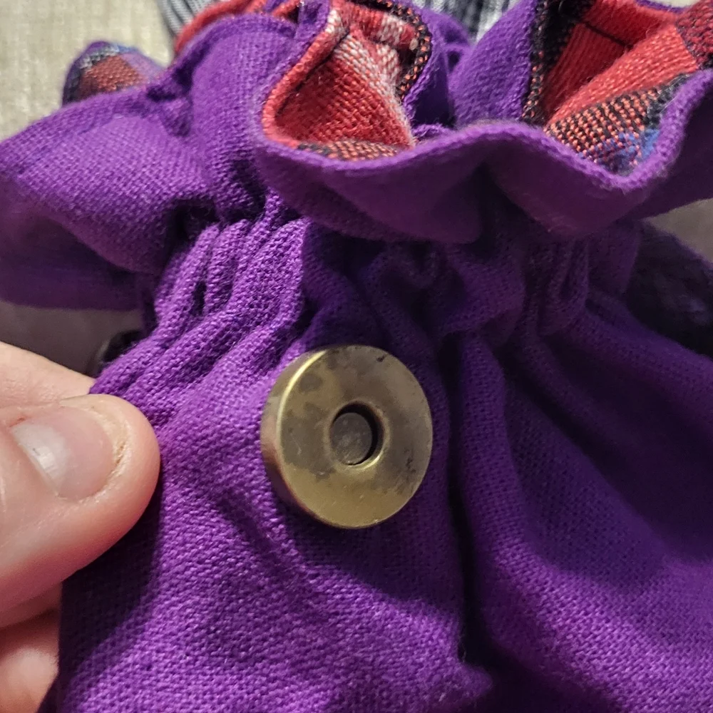 Patchwork Owl Drawstring Backpack - Picture 8 of 12